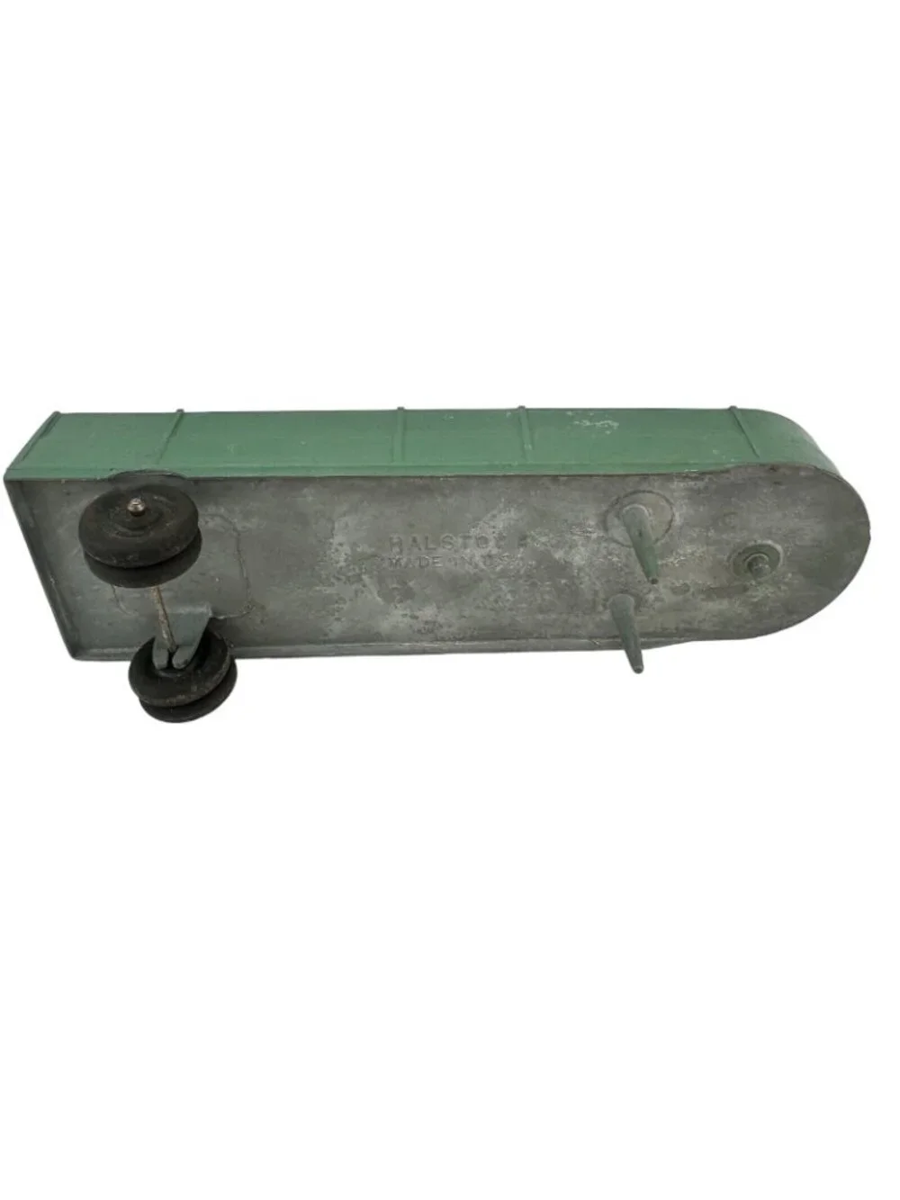 RalsToy Metal Toy Tractor Trailer Green